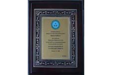 被國際醫(yī)療健康協(xié)會授予國際名牌健康產品稱號